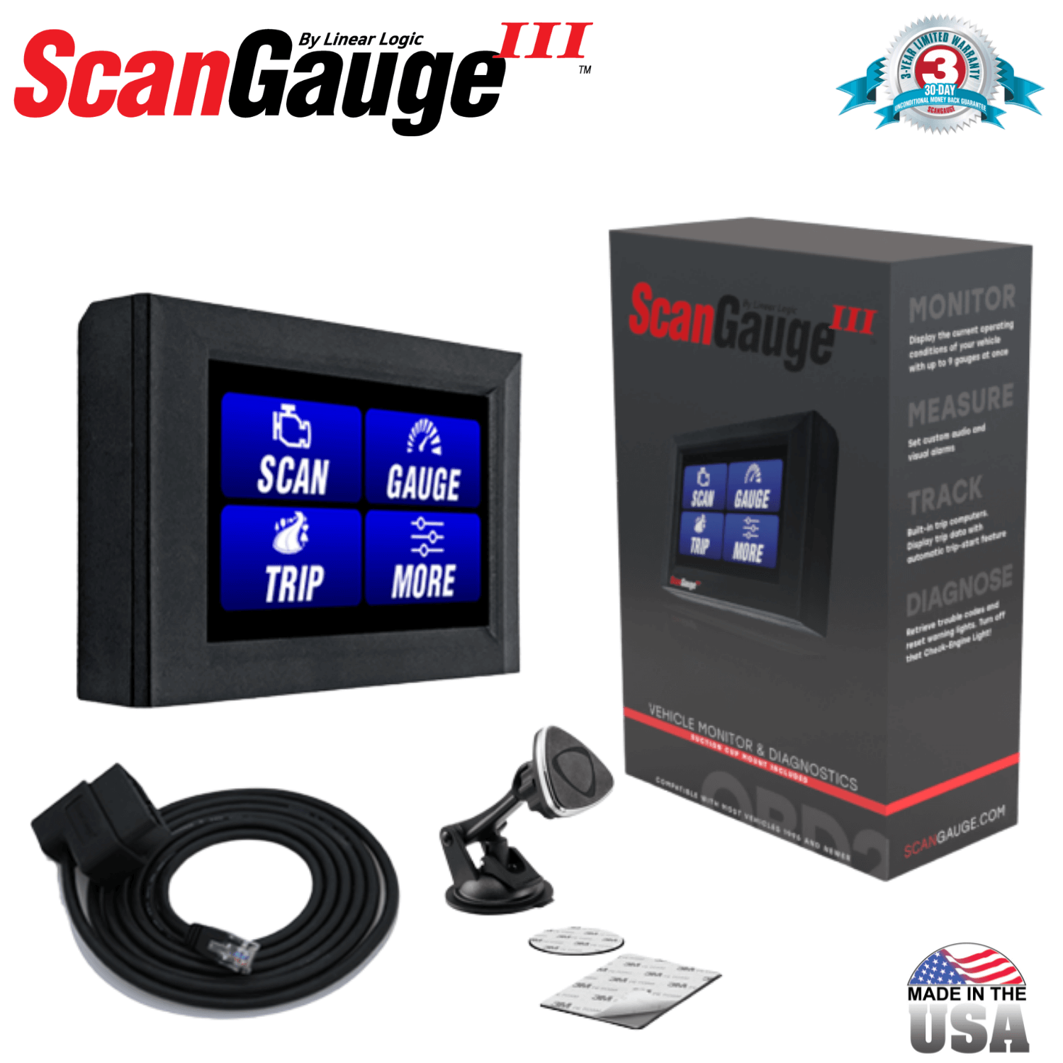 SCANGAUGE 3 OBD2 Tool