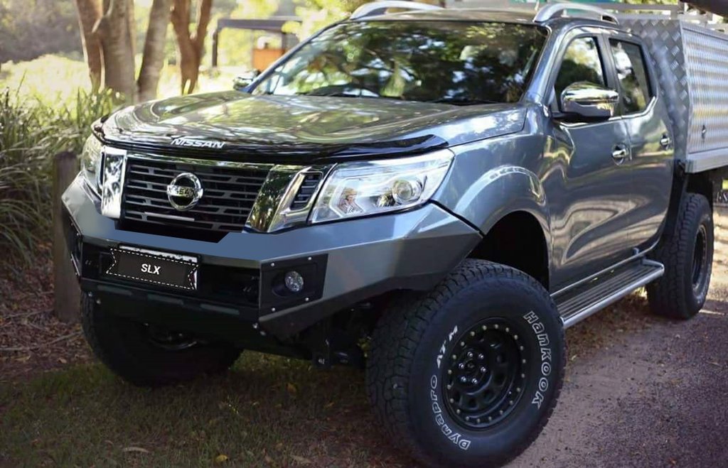 NISSAN NAVARA NP300 EXTREME SERIES BULLBAR X-1 BLACK POWDER COAT