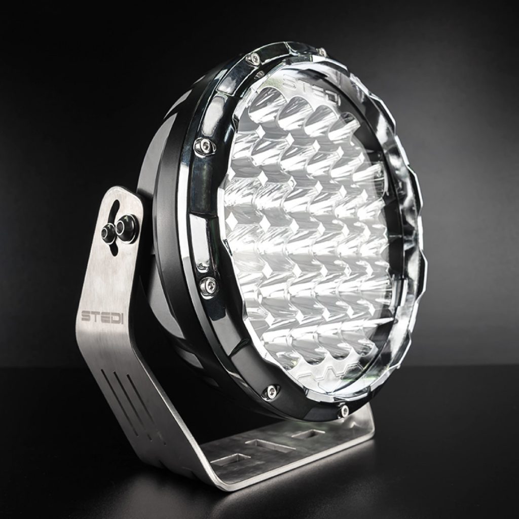 STEDI CHROME TYPEX 8.5" LED DRIVING LIGHTS (PAIR) PROCHECK Automotive