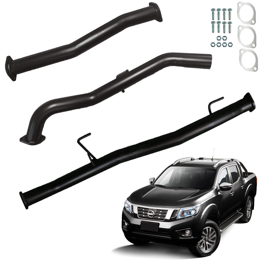 Nissan NP300 DPF back 2015 to current 3″ exhaust