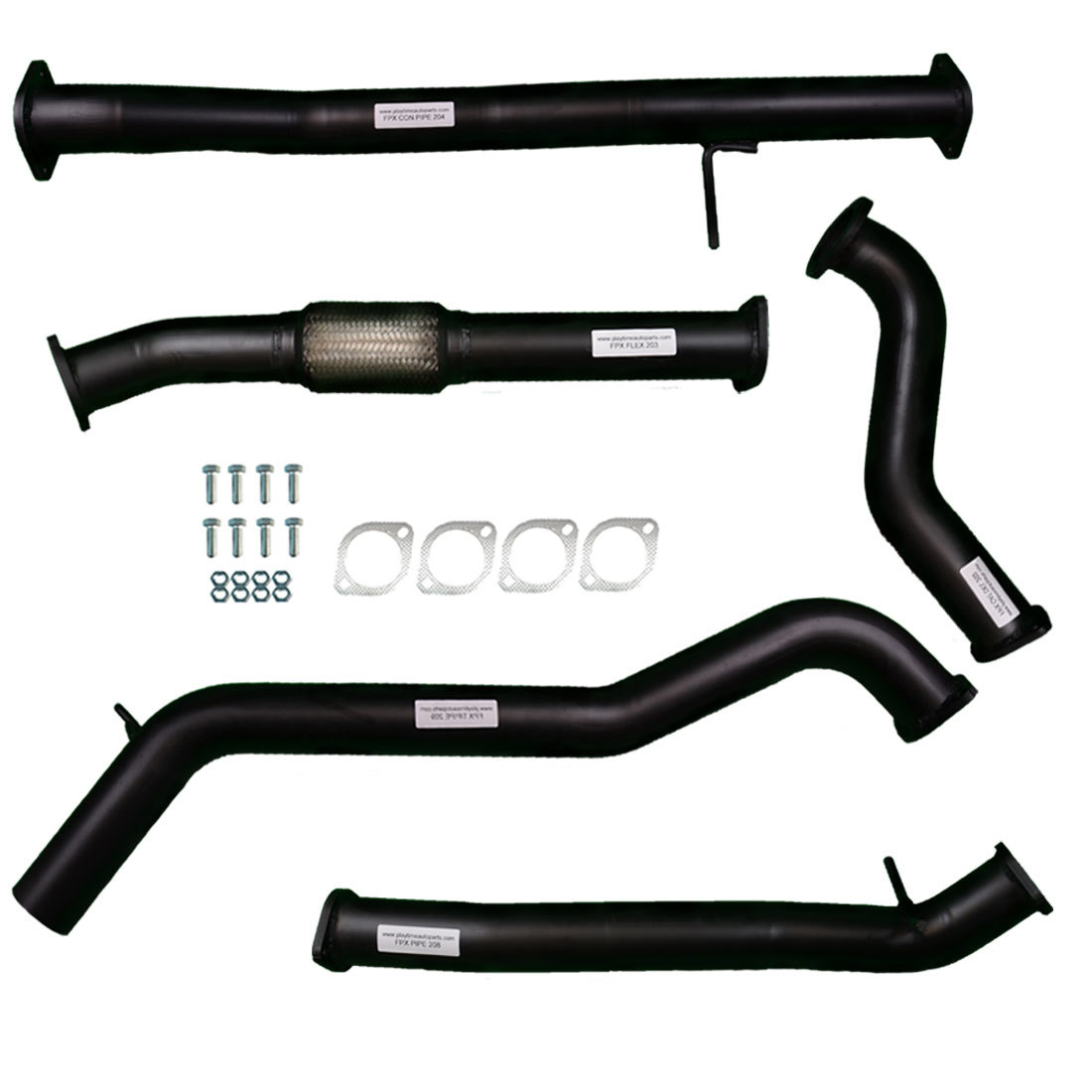 PX FORD RANGER 3.2L TURBO DIESEL 2011<2016 3" INCH TURBO BACK EXHAUST NO CAT PIPE