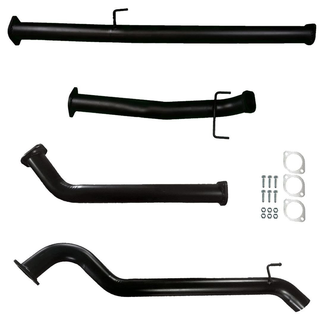 N80 TOYOTA HILUX 2.8L TURBO 2015< GUN136R 3" INCH DPF BACK EXHAUST WITH PIPE