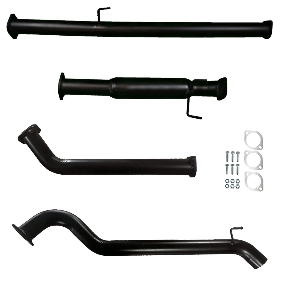 N80 TOYOTA HILUX 2.8L 2015< TD GUN126R 3" INCH DPF BACK WITH RESONATOR