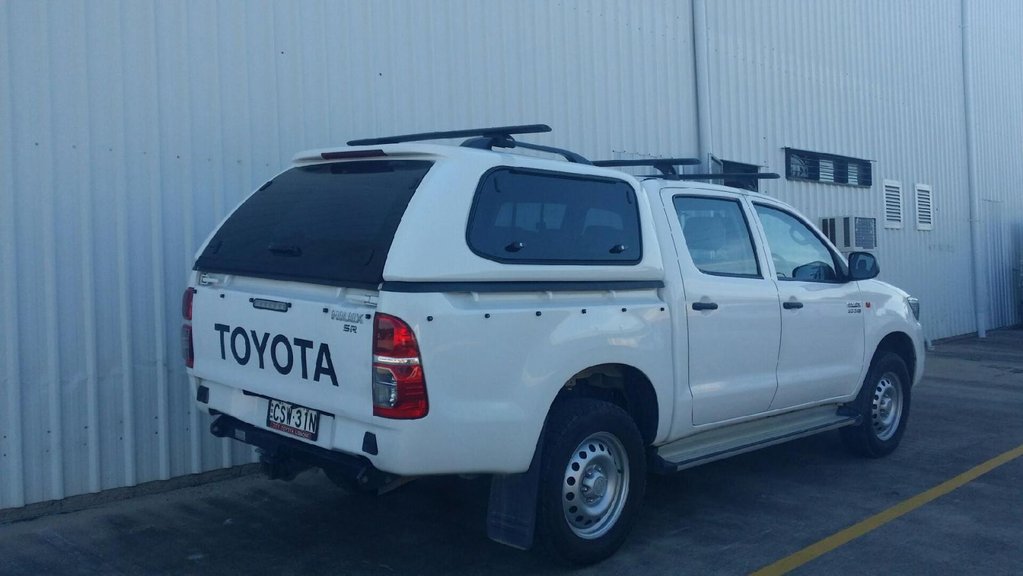 ELITE SMOOTH CANOPY TO SUIT TOYOTA HILUX DUAL CAB 2005-2015 J DECK/SR MODEL