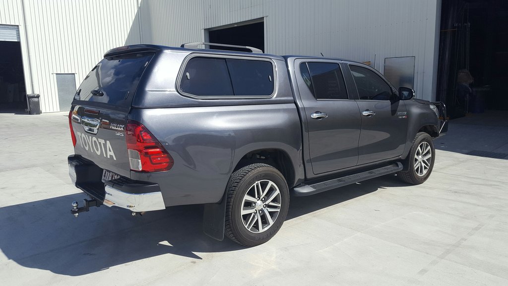 ELITE SMOOTH CANOPY TO SUIT TOYOTA HILUX DUAL CAB 2015+ A DECK/SR5 MODEL