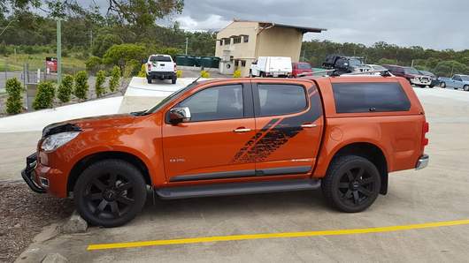TRADEPRO/ TRADEPRO PLUS CANOPY TO SUIT HOLDEN COLORADO / ISUZU DMAX DUAL CAB 2012 to current