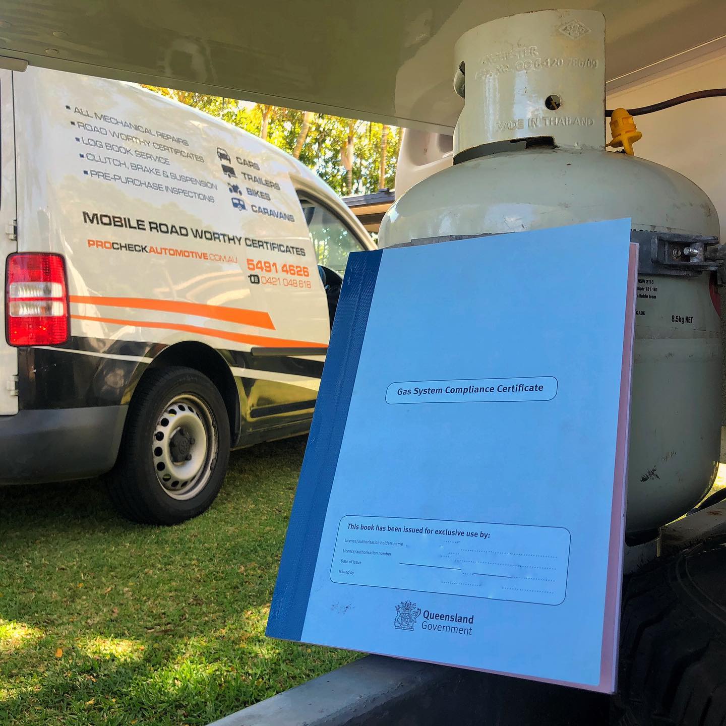 Pro Check - Gas System Compliance and certification Pro Check - Gas System Compliance and certification