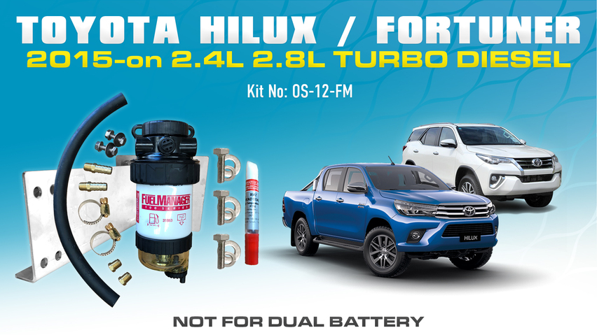 TOYOTA HILUX N80 2015 – CURRENT PRE FUEL FILTER
