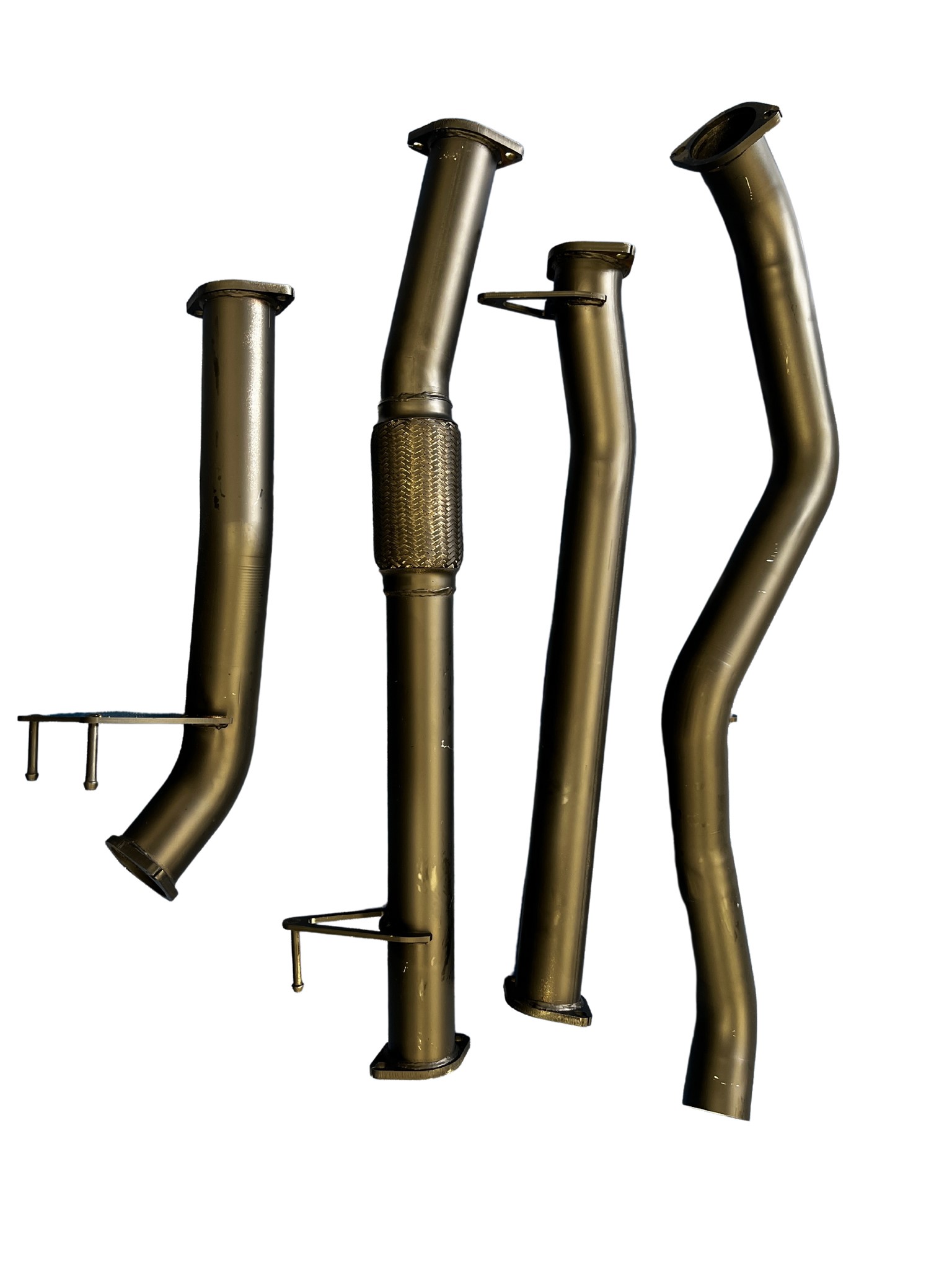 4JJ3 DMAX BT50 3″ DPF BACK EXHAUST STRAIGHT THROUGH SYSTEM