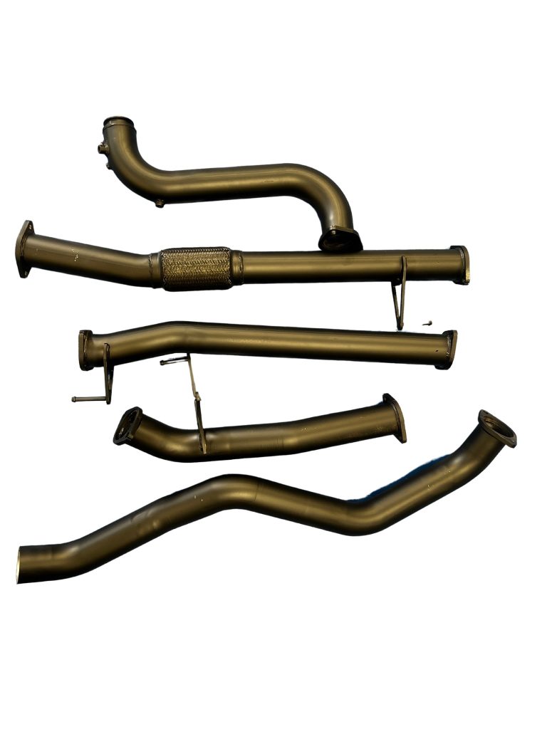 4JJ3 DMAX BT50 3" TURBO BACK EXHAUST STRAIGHT THROUGH SYSTEM PROCHECK