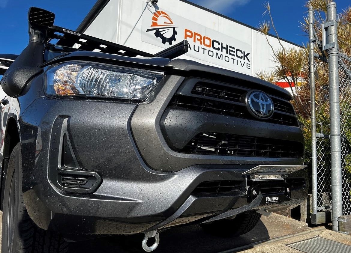 Hidden winch mounts