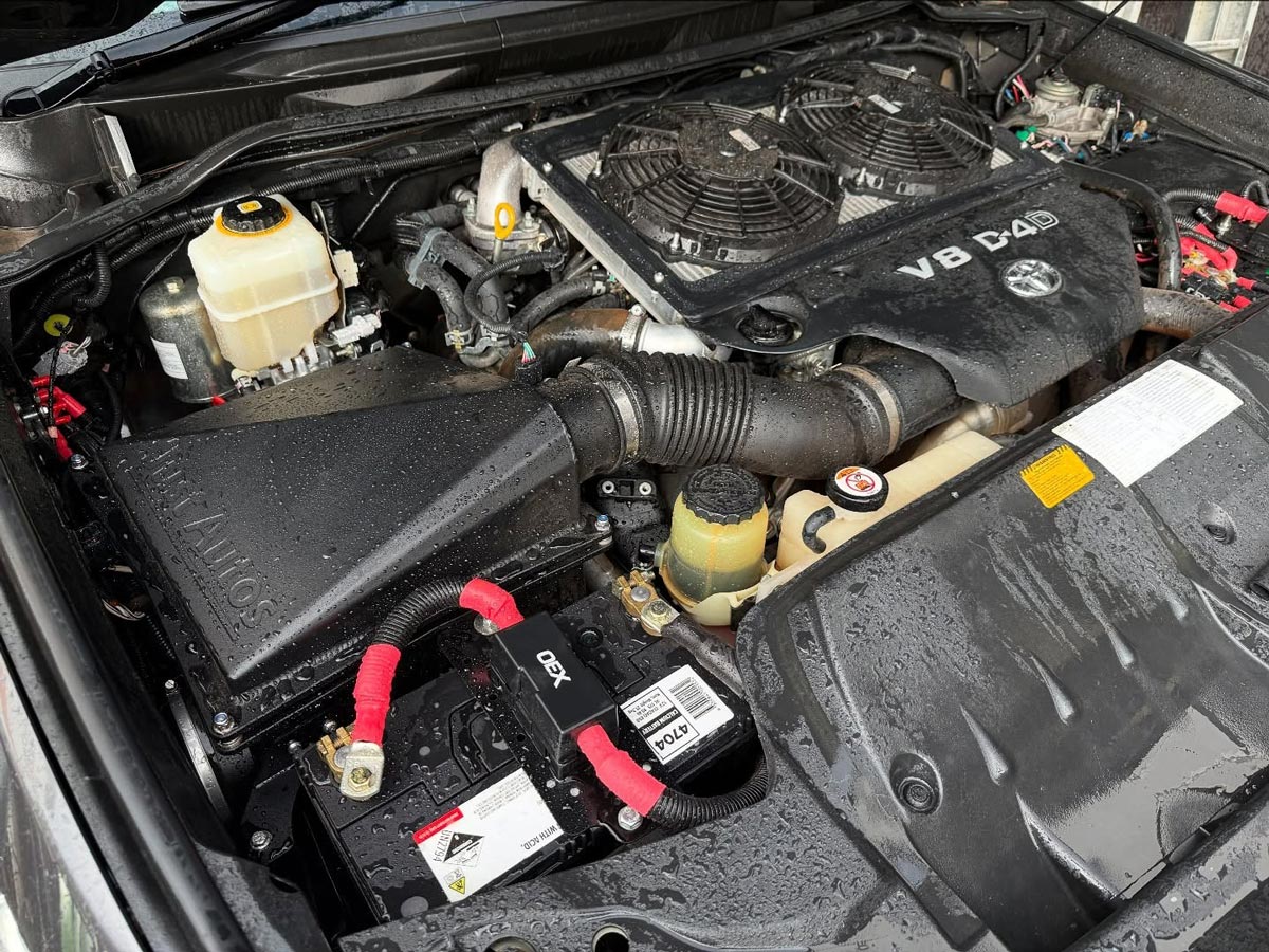 Closeup On An Engine