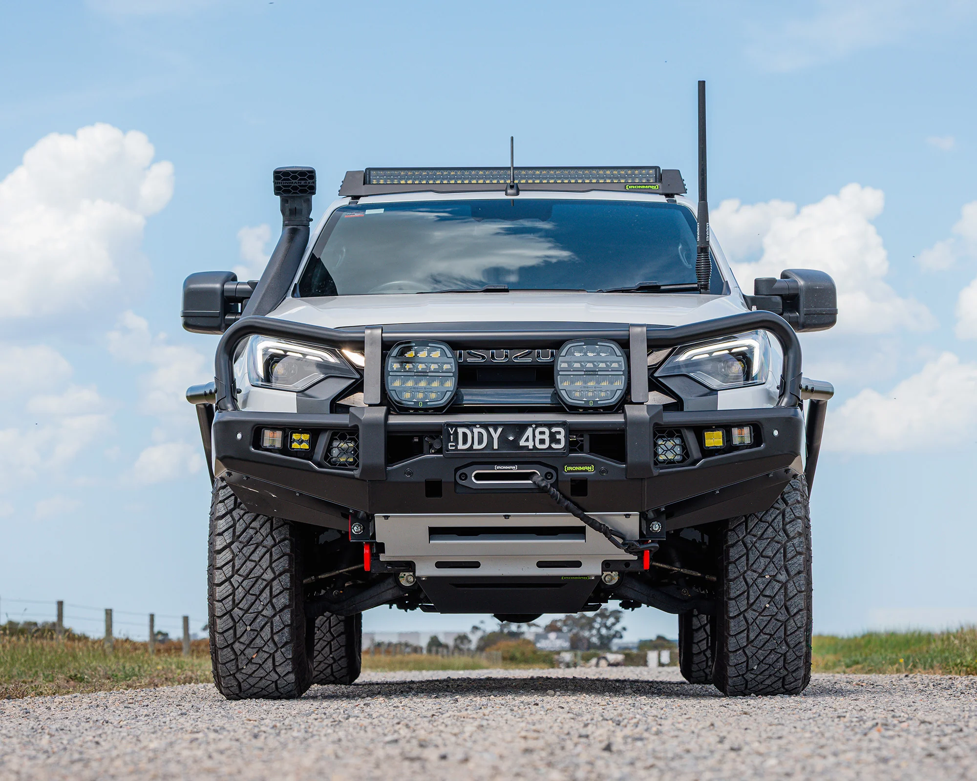 APEX Bull Bar & Lights Kit For Isuzu D-MAX (24+)