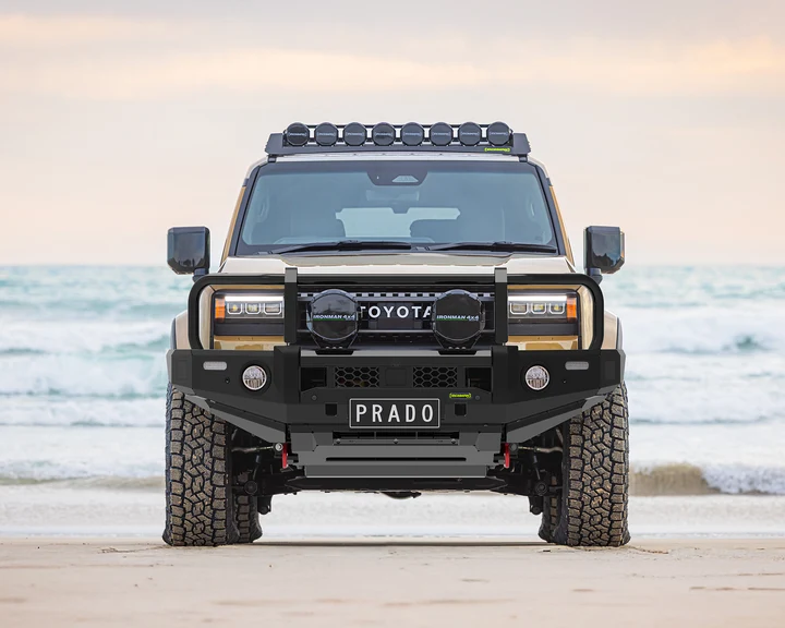 Bull Bar – Deluxe Bull Bar & Loom Kit For Toyota Prado 250 Series