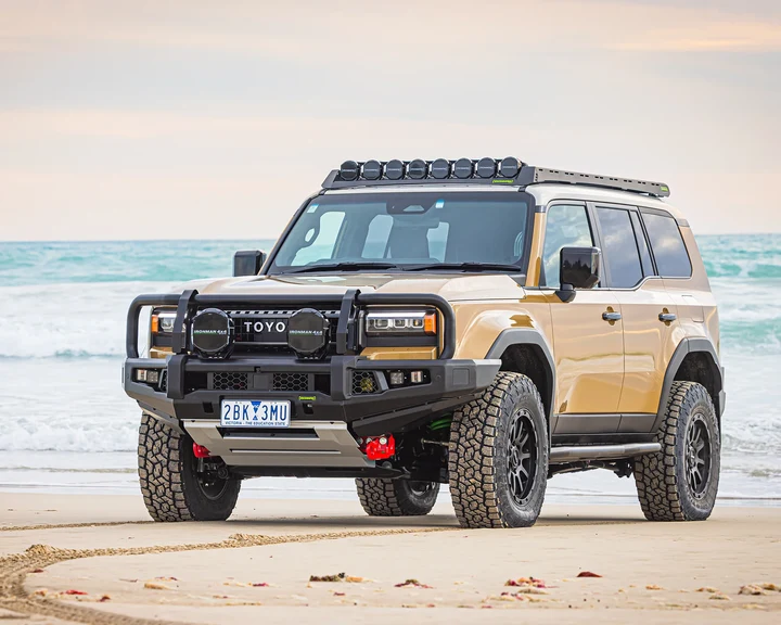 Bull Bar – APEX Bull Bar & Lights Kit For Toyota Prado 250
