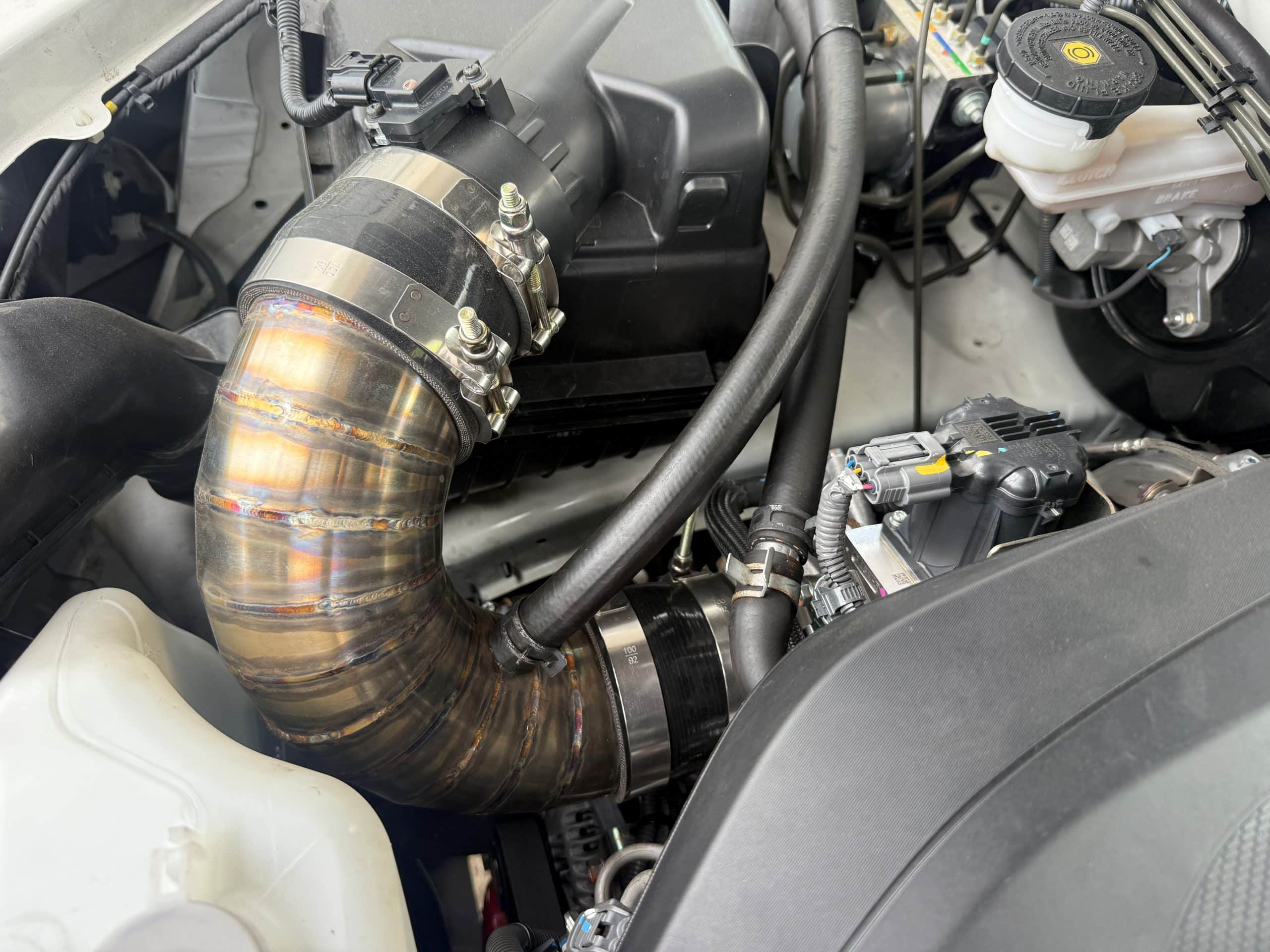 4JJ3 DMAX, MUX, BT50 INTAKE PIPE 2021 ONWARDS